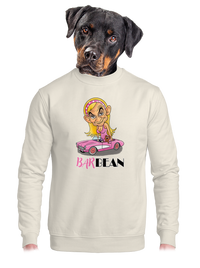 unisex mikina bez kapucne