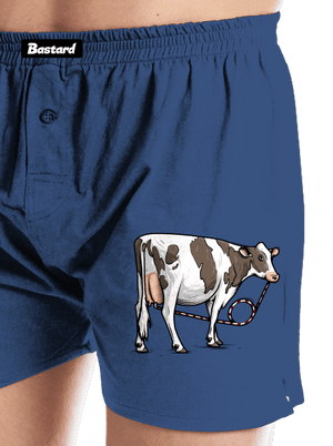 Cow drink pánske trenky Blue