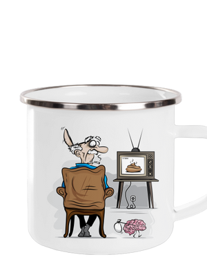 TV News plecháčik White