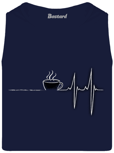 Coffee help pánske tielko French Navy