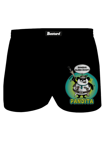 Pandita pánske trenky Black