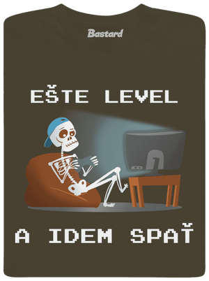 Ešte level pánske dlhý rukáv Urban Khaki