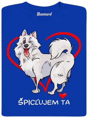 Špicľujem ťa detské tričko Royal Blue