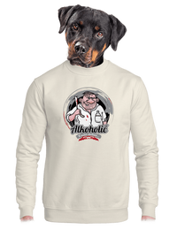 unisex mikina bez kapucne