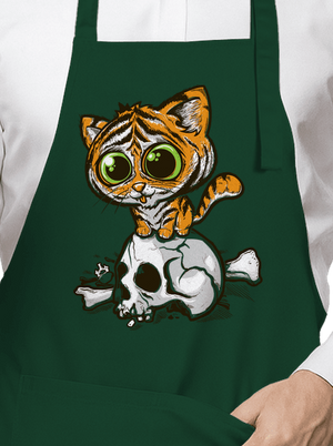 Tigrík zástera Bottle Green