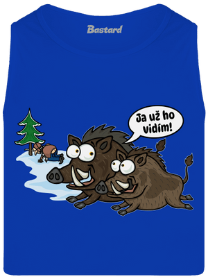 Ja už ho vidím pánske tielko Royal Blue