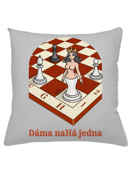 Dáma nahá jedna vankúš Pacific Grey