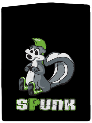 Spunk dámska mikina na zips Black