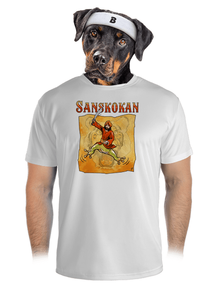 Sanskokan pánske športové tričko White