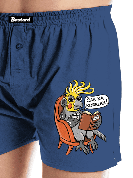 Korelax pánske trenky Blue