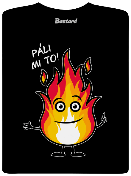 Páli mi to detské tričko Black