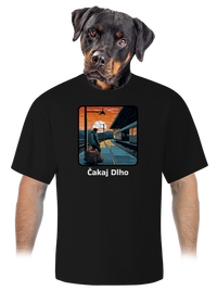 unisex tričko oversized