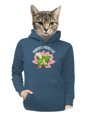 dámska mikina klokanka