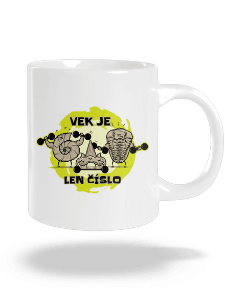 Vek je len číslo veľký hrnček White