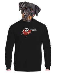 unisex mikina bez kapucne