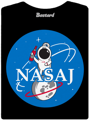 Nasaj dámske tričko prémium Black