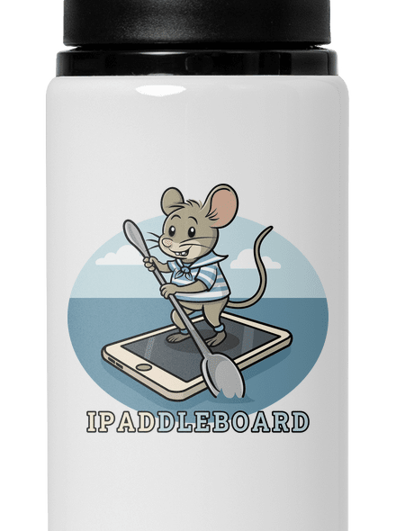 Ipaddleboard flaša na vodu White