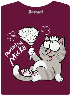 Macko a Micka dámske tričko s lemom Rhododendron