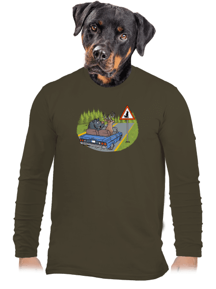 Poľovník pánske dlhý rukáv Urban Khaki