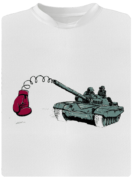 Tank detské športové tričko White
