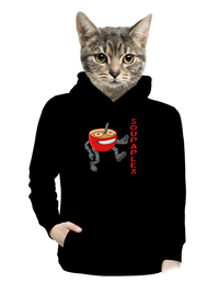 dámska mikina klokanka