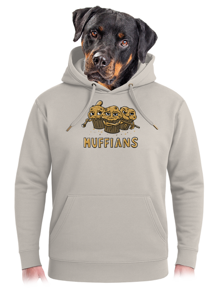 Muffians unisex mikina premium Pastel Macchiato