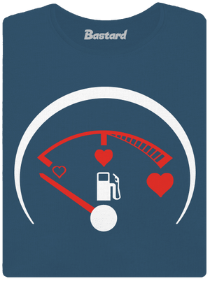 Plnú prosím dámske tričko prémium Petrol Blue