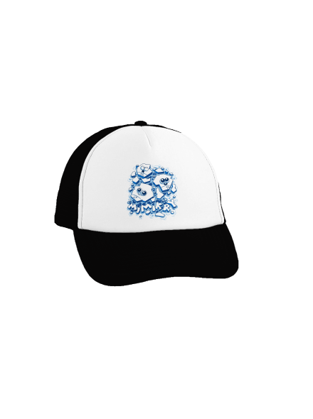 Ľadové mimikry šiltovka truckerka Black cap
