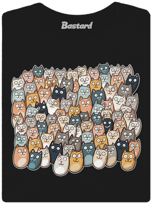 Nájdi čerta dámske tričko Black