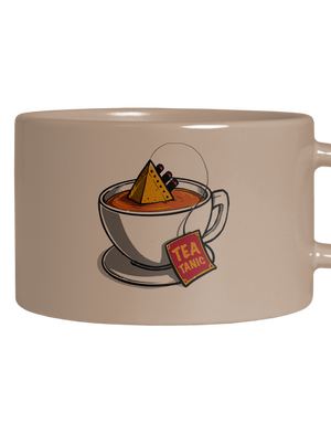 Teatanic hrnček makronka Brown Macaron