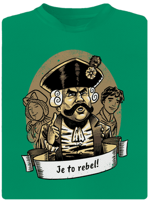 B14: S čerty nejsou žerty detské športové tričko Kelly Green Mal