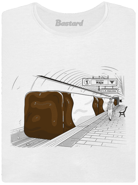 Metro dámske tričko prémium White