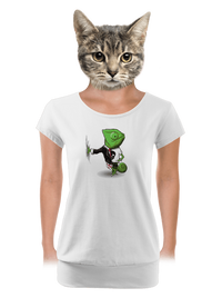 dámske tričko s lemom