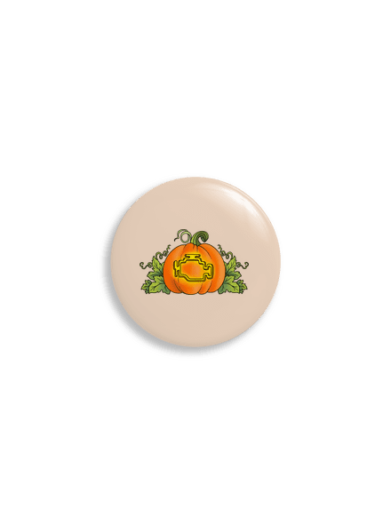 Strašidelný Halloween placka 