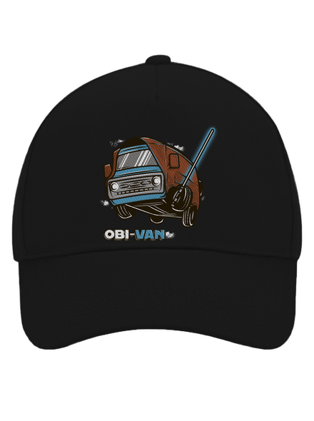 Obi Van šiltovka baseballka Black