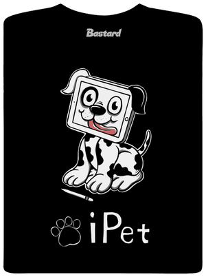iPet detské tričko Black