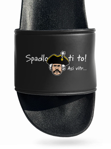 Spadlo ti to šľapky Black