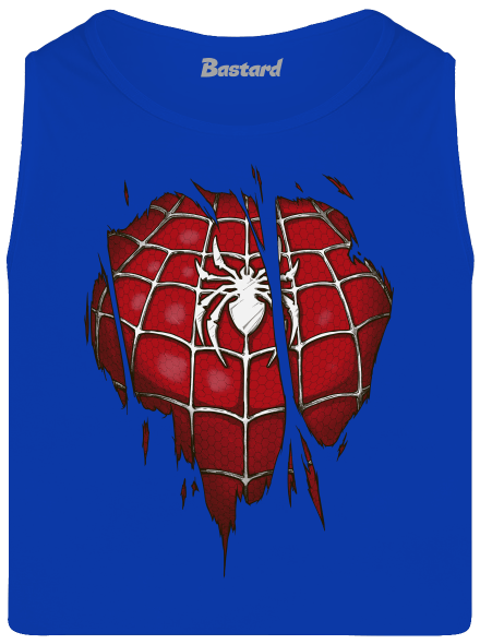 Spider Inside pánske tielko Royal Blue