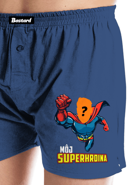 Môj superhrdina pánske trenky Blue