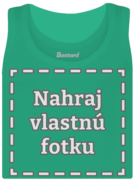 Vlastná potlač dámske tielko klasické Mint Mal