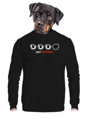 unisex mikina bez kapucne