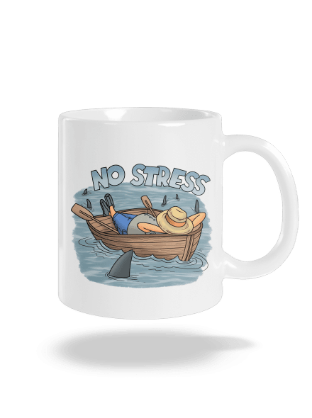 No stress klasický hrnček White
