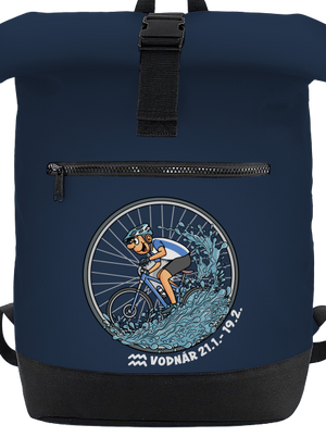 Cyklistický horoskop: Vodnár batoh French Navy