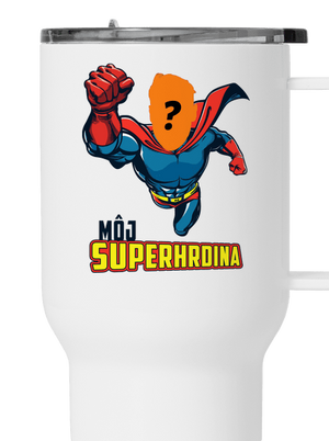 Môj superhrdina termohrnček White