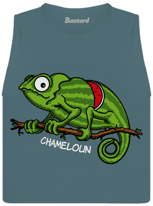 Chameloun dámske tielko voľné Heather Deep Teal