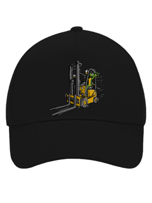 Ještěrka šiltovka baseballka Black