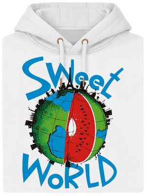 Sweet World unisex mikina premium Snowwhite