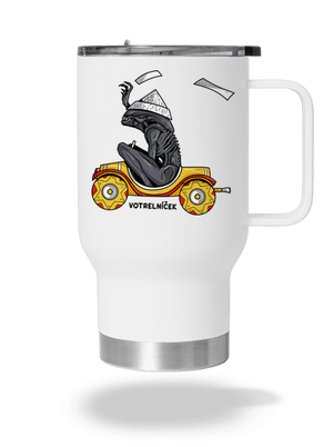 Votrelníček termohrnček White