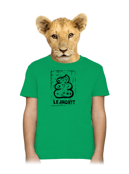 Lejnoryt detské tričko Kelly Green