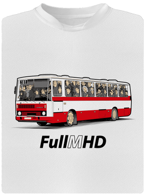 Full MHD detské športové tričko White